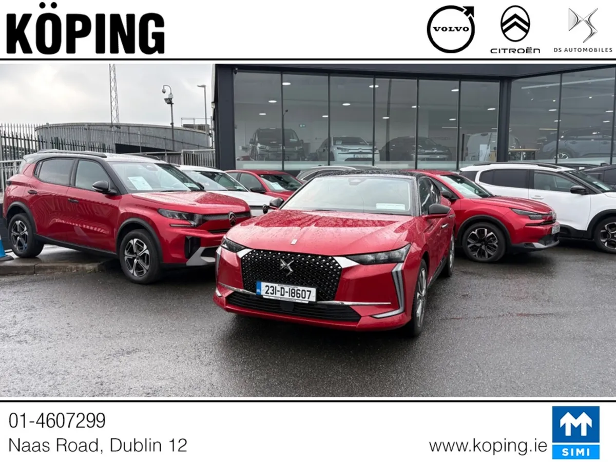 DS Automobiles DS 4 MPV, Petrol Plug-in Hybrid, 2023, Red