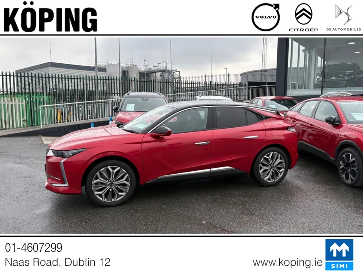 DS Automobiles DS 4 MPV, Petrol Plug-in Hybrid, 2023, Red