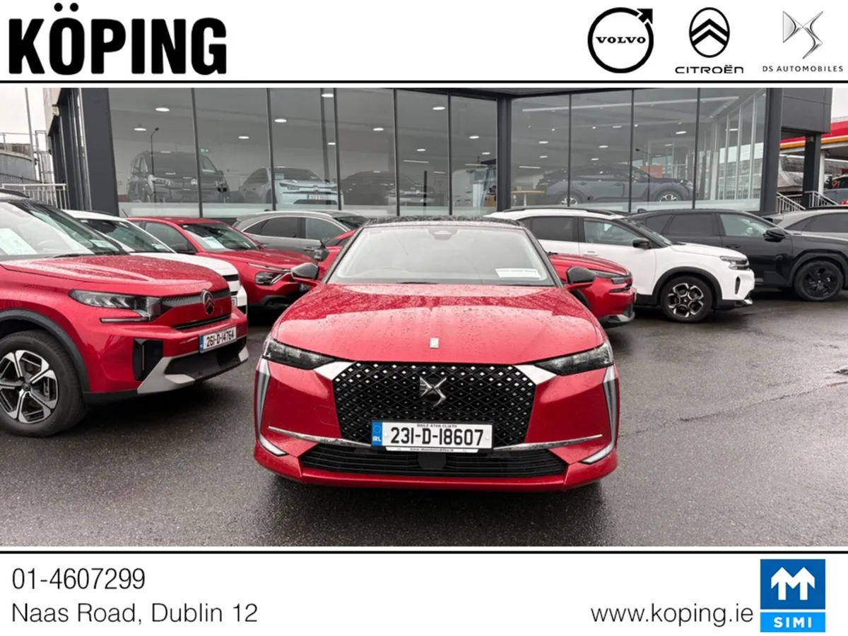 DS Automobiles DS 4 MPV, Petrol Plug-in Hybrid, 2023, Red