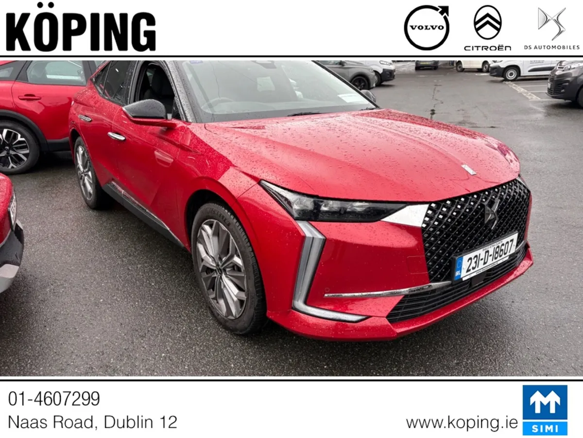 DS Automobiles DS 4 MPV, Petrol Plug-in Hybrid, 2023, Red