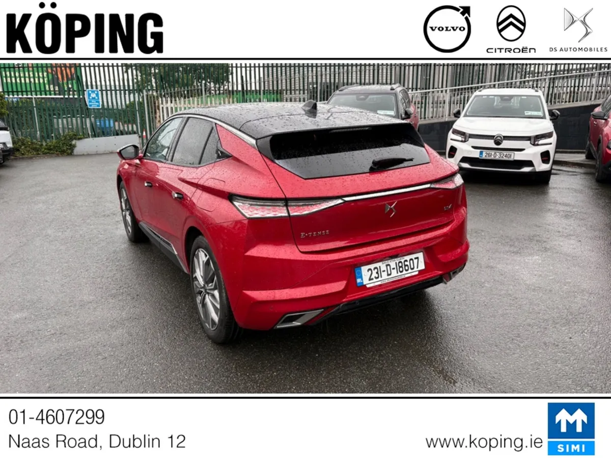 DS Automobiles DS 4 MPV, Petrol Plug-in Hybrid, 2023, Red