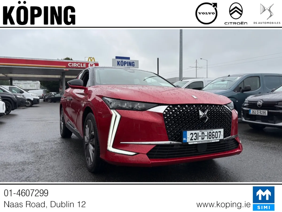 DS Automobiles DS 4 MPV, Petrol Plug-in Hybrid, 2023, Red