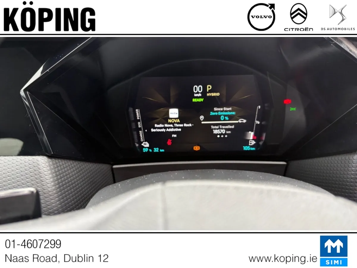 DS Automobiles DS 4 MPV, Petrol Plug-in Hybrid, 2023, Red