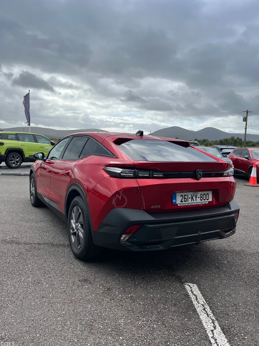 Peugeot 408 Hatchback, Petrol, 2026, Red