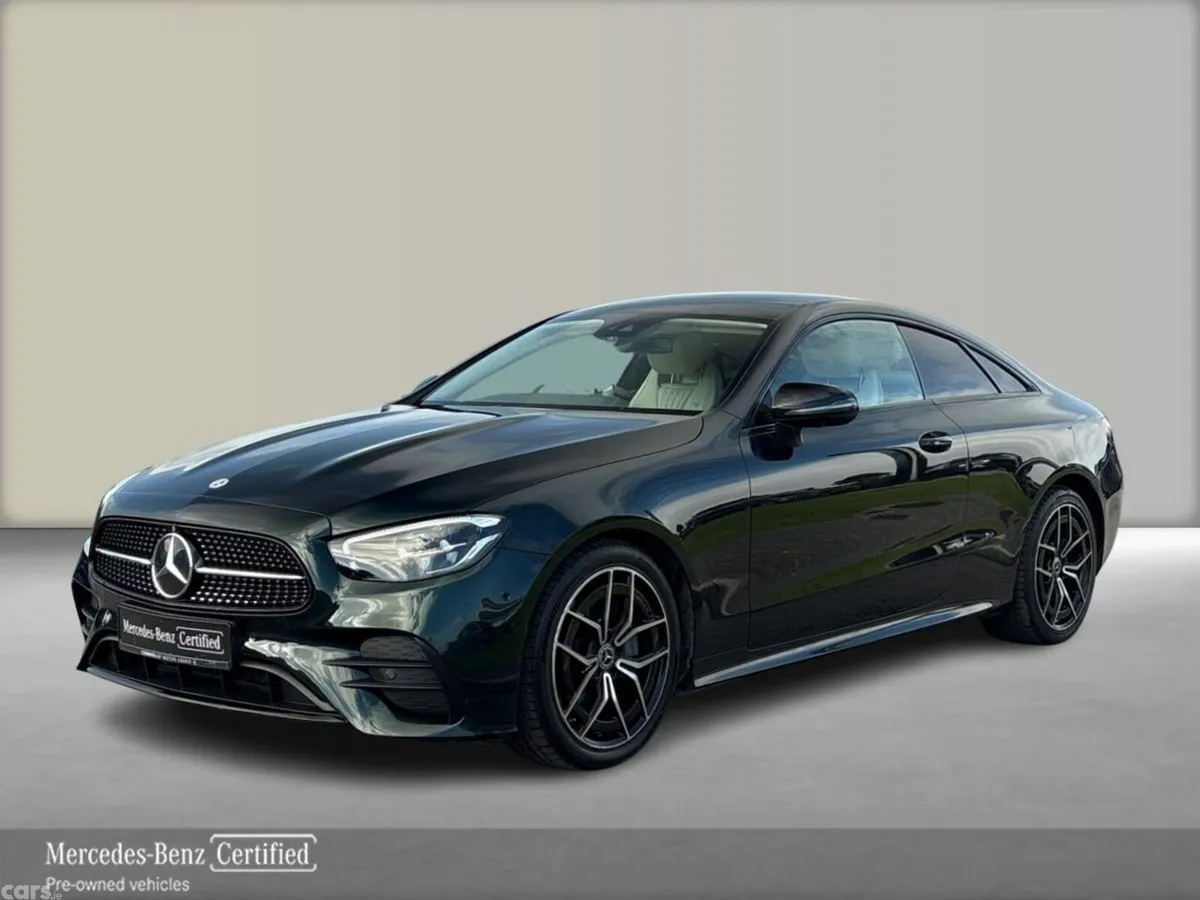 Mercedes-Benz E-Class Coupe, Diesel, 2023, Green