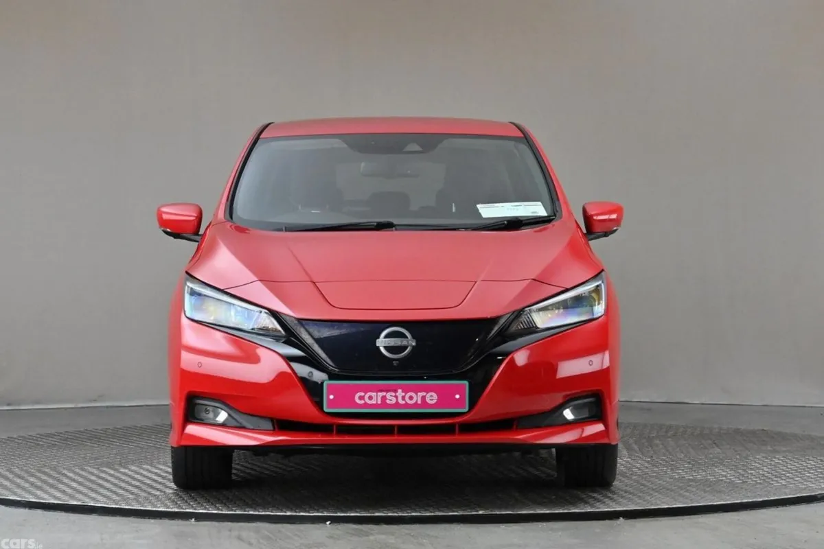 Nissan Leaf Hatchback, Electric, 2022, Red