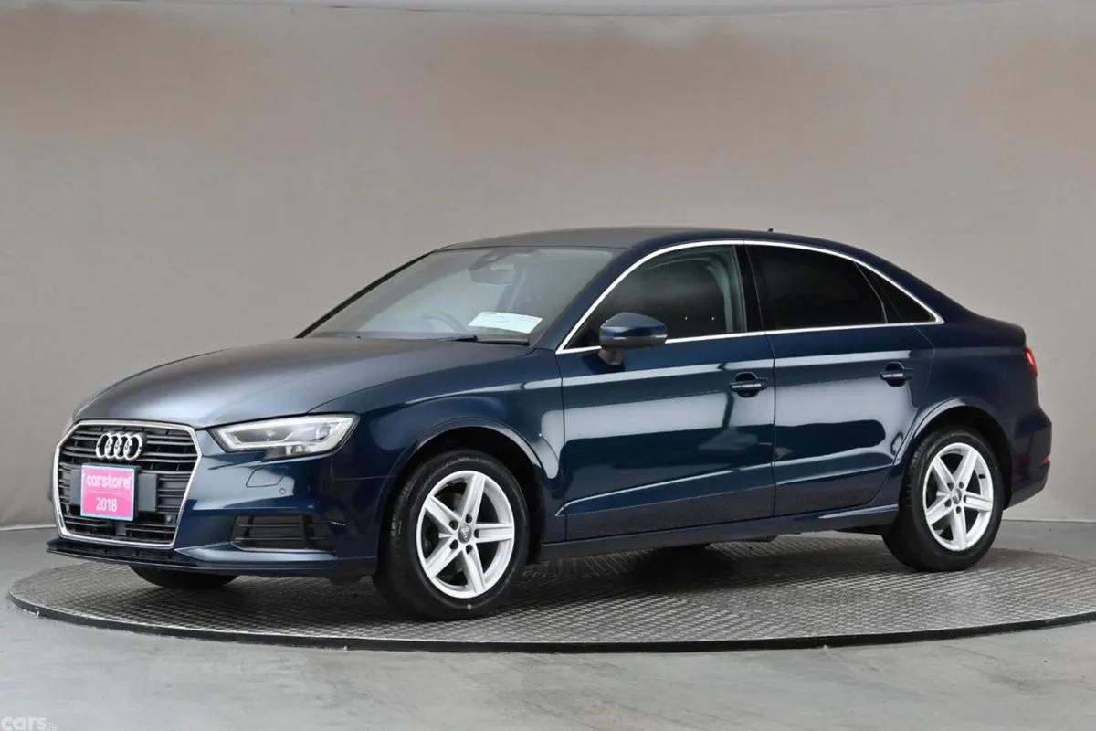 Audi A3 Saloon, Petrol, 2018, Blue