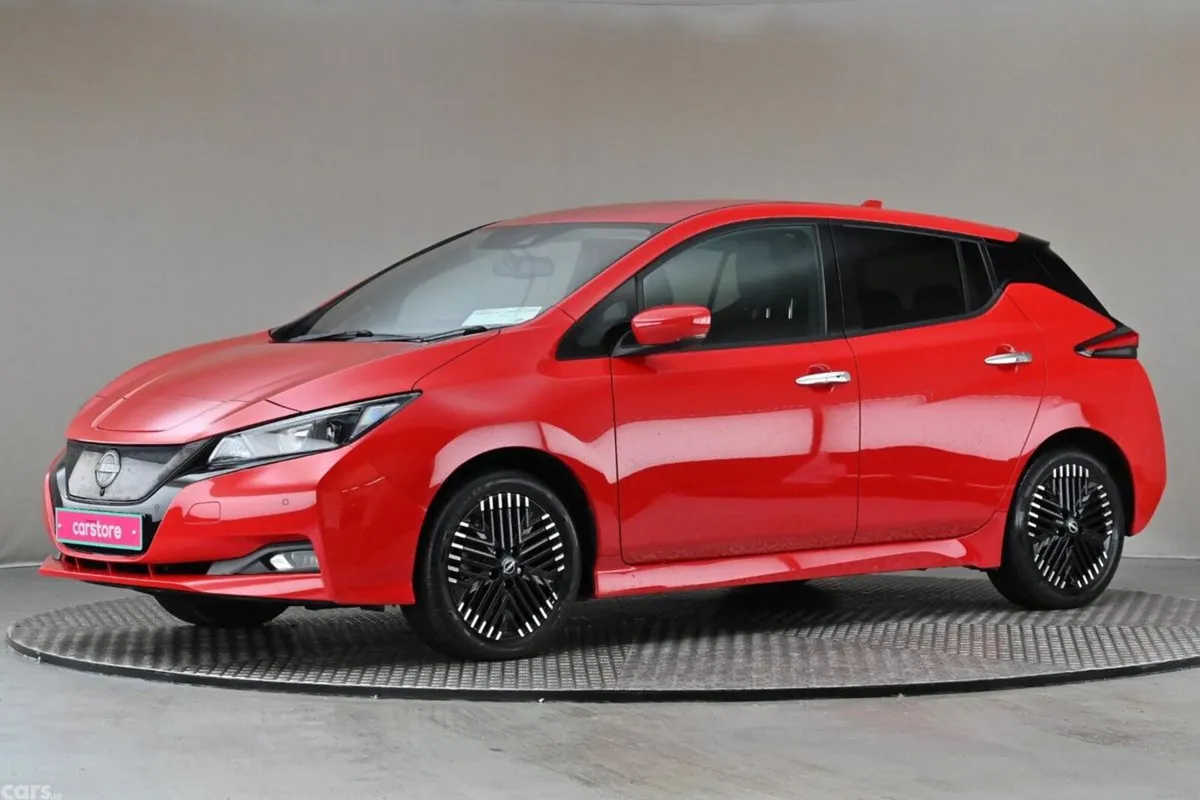 Nissan Leaf Hatchback, Electric, 2022, Red