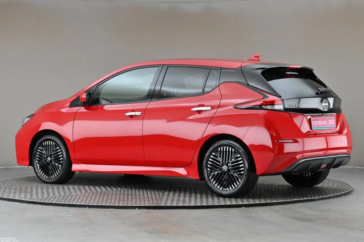 Nissan Leaf Hatchback, Electric, 2022, Red