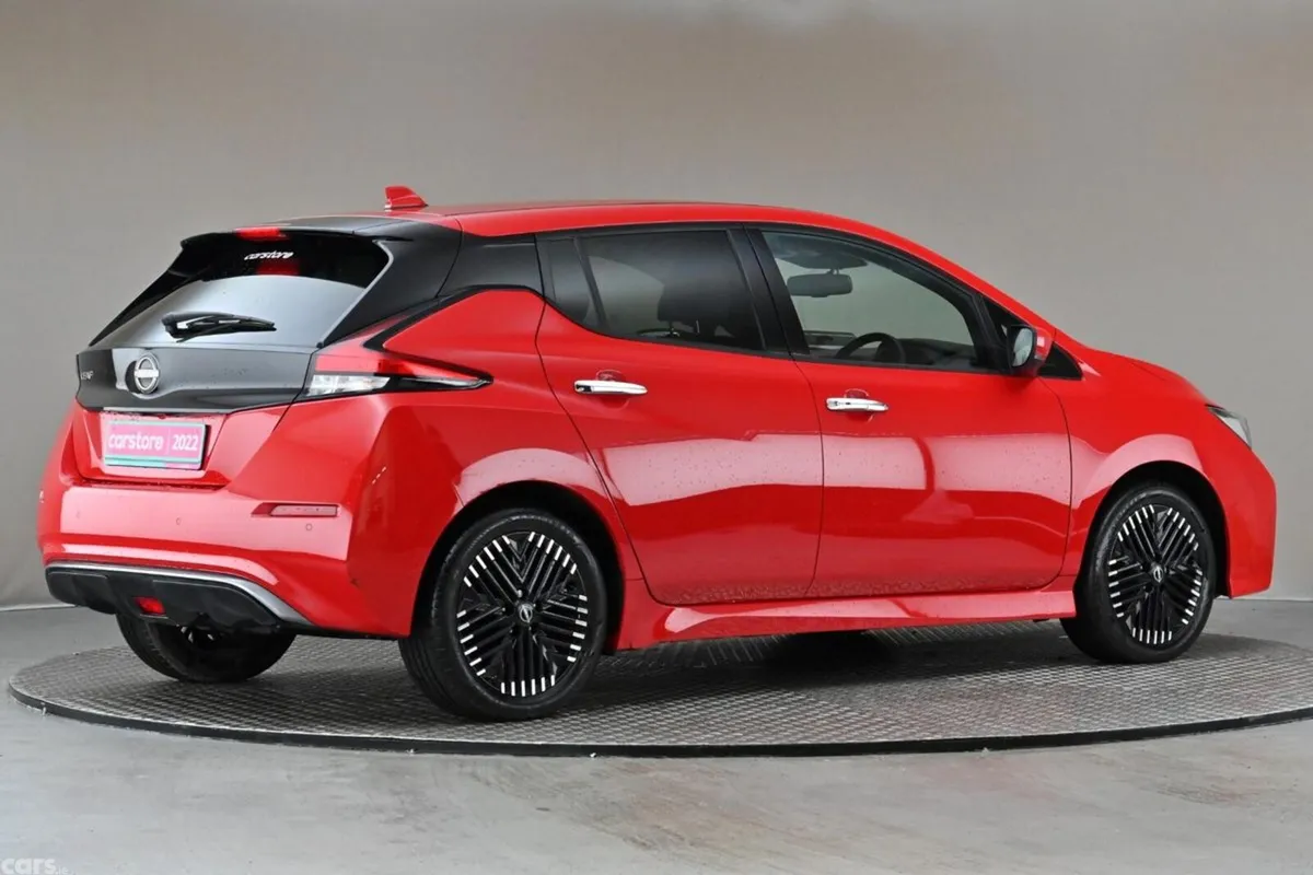 Nissan Leaf Hatchback, Electric, 2022, Red