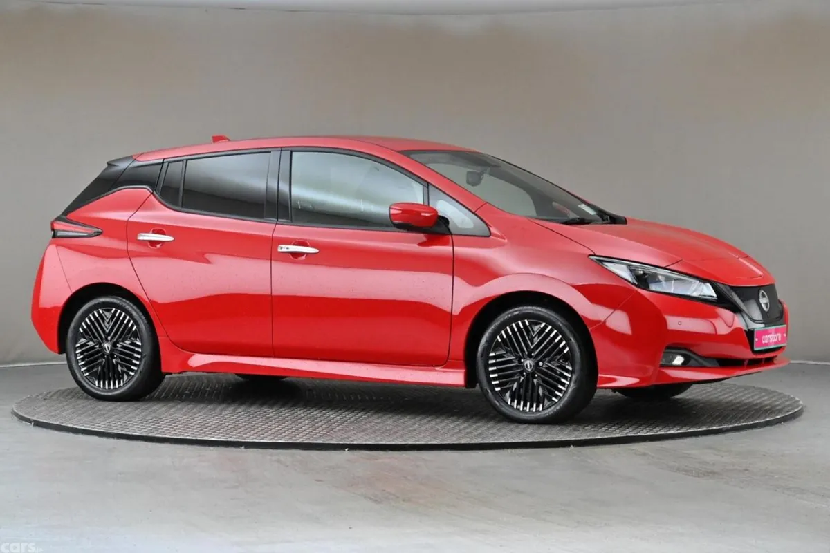 Nissan Leaf Hatchback, Electric, 2022, Red