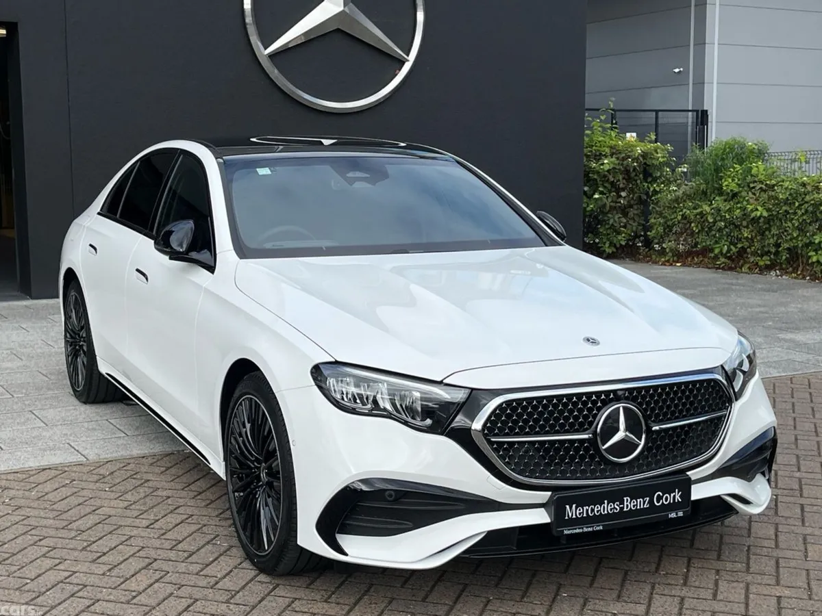 Mercedes-Benz E-Class Saloon, Diesel Hybrid, 2026, White
