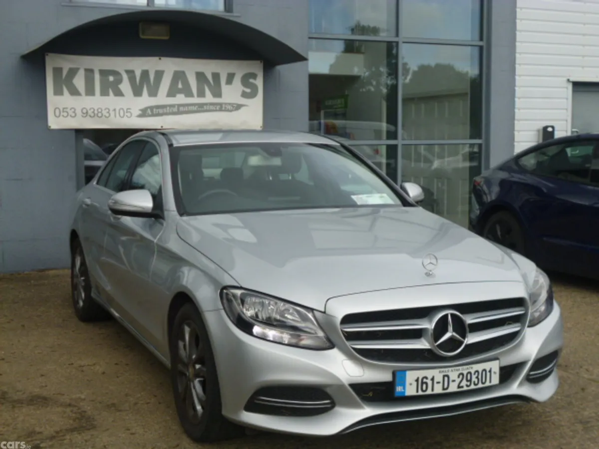 Mercedes-Benz C-Class Saloon, Diesel, 2016, Silver
