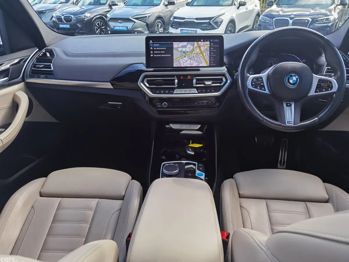 BMW iX3 SUV, Electric, 2024, Blue