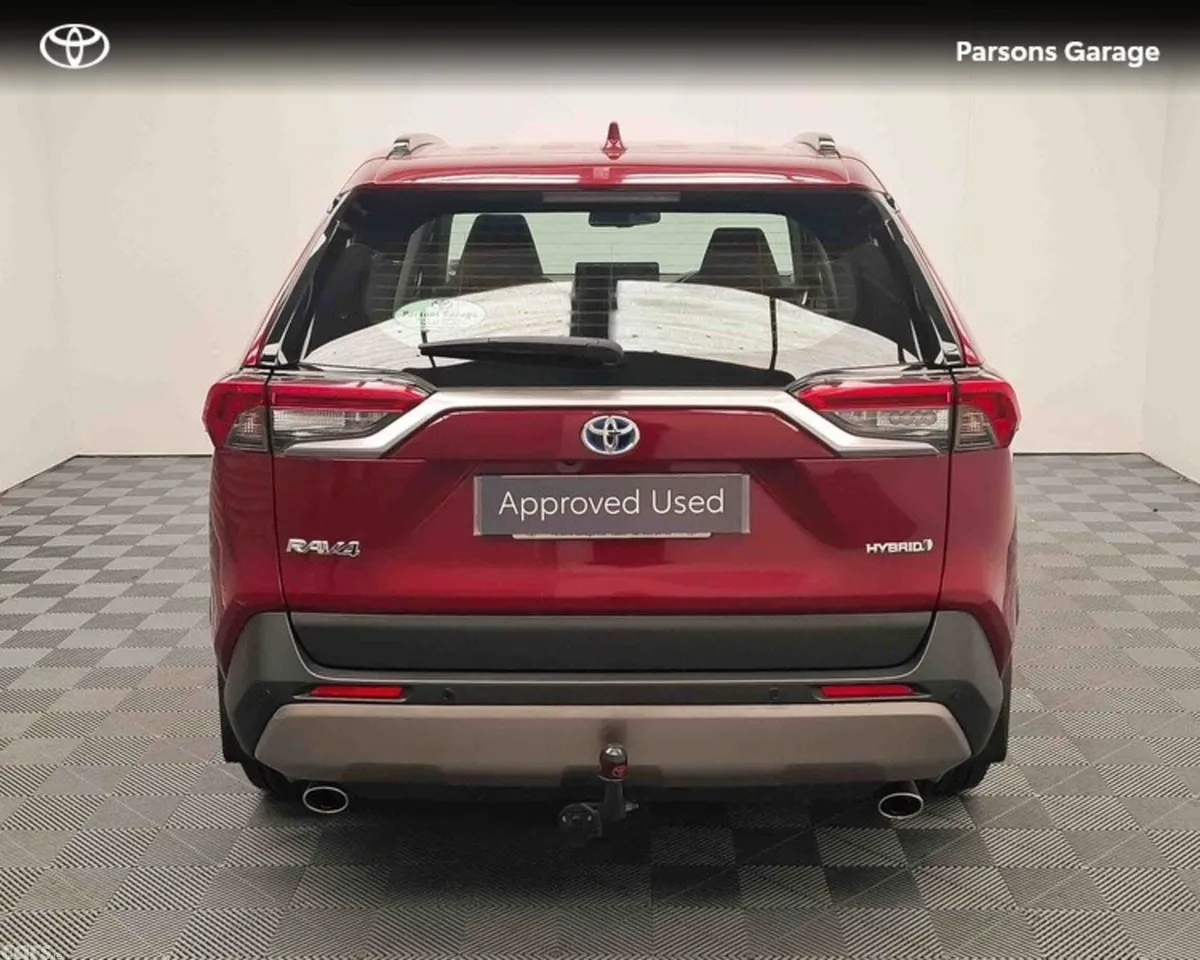 Toyota RAV4 SUV, Petrol Hybrid, 2024, Red