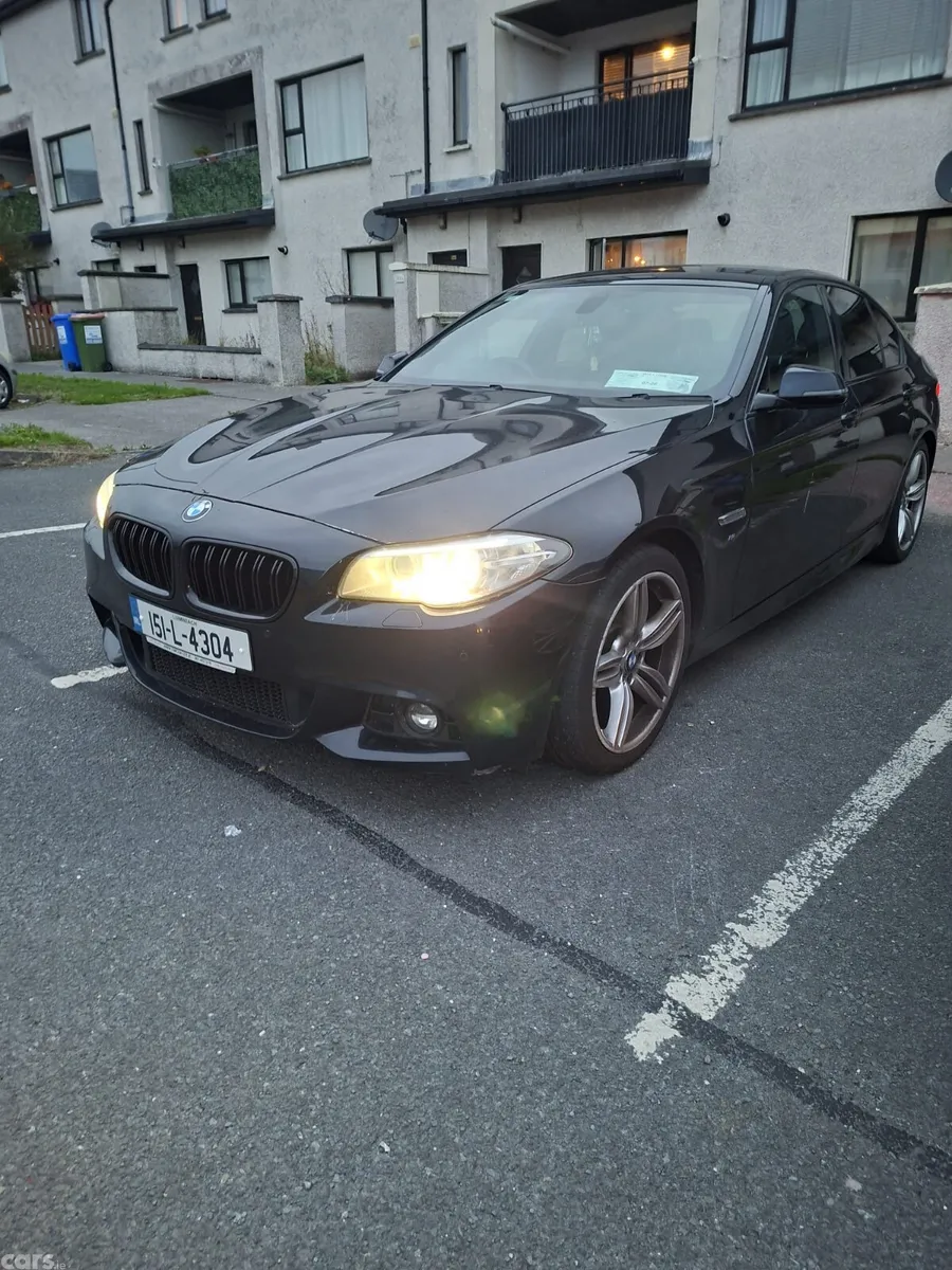 BMW 5-Series Saloon, Diesel, 2015, Black