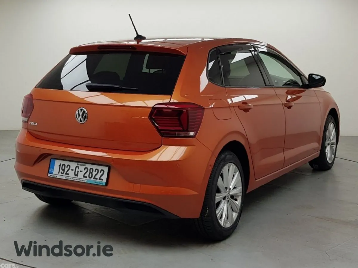 Volkswagen Polo Hatchback, Petrol, 2019, Orange