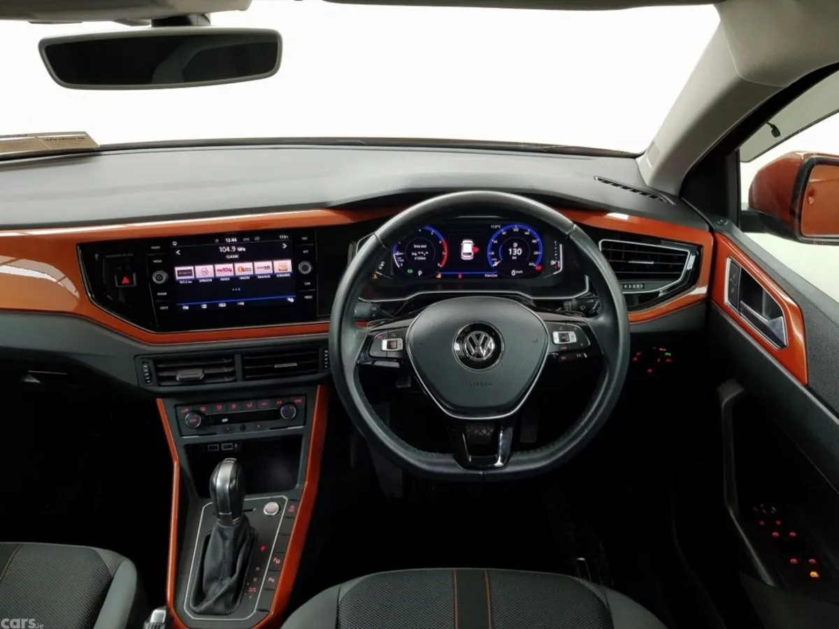 Volkswagen Polo Hatchback, Petrol, 2019, Orange