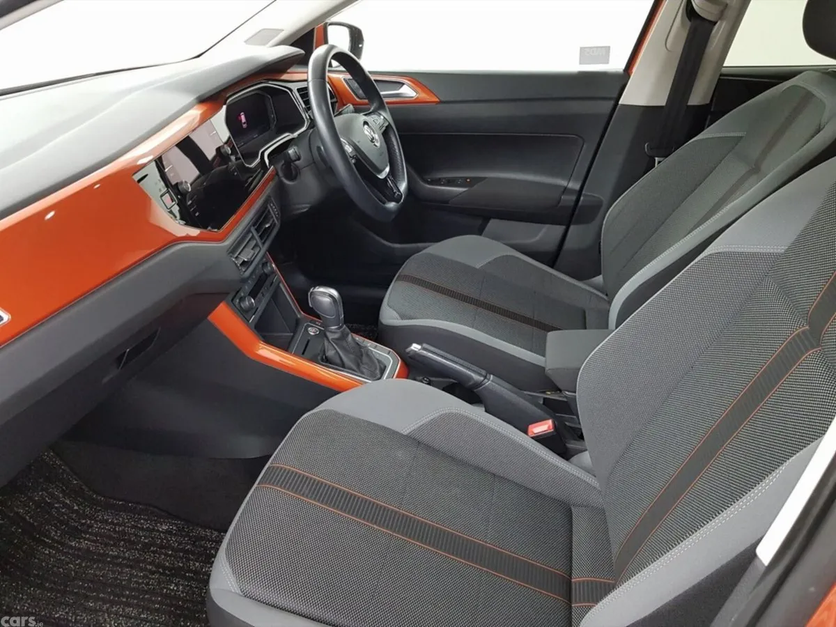 Volkswagen Polo Hatchback, Petrol, 2019, Orange
