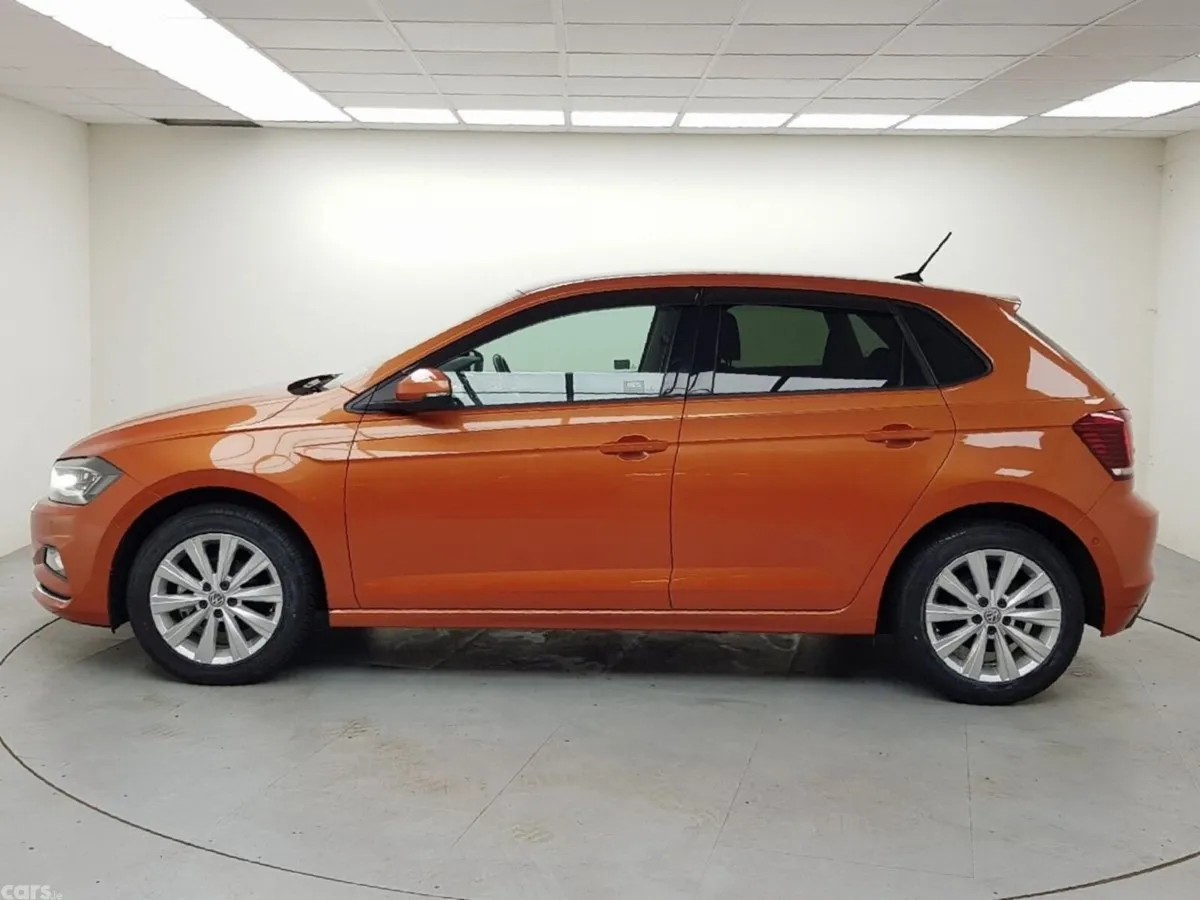 Volkswagen Polo Hatchback, Petrol, 2019, Orange