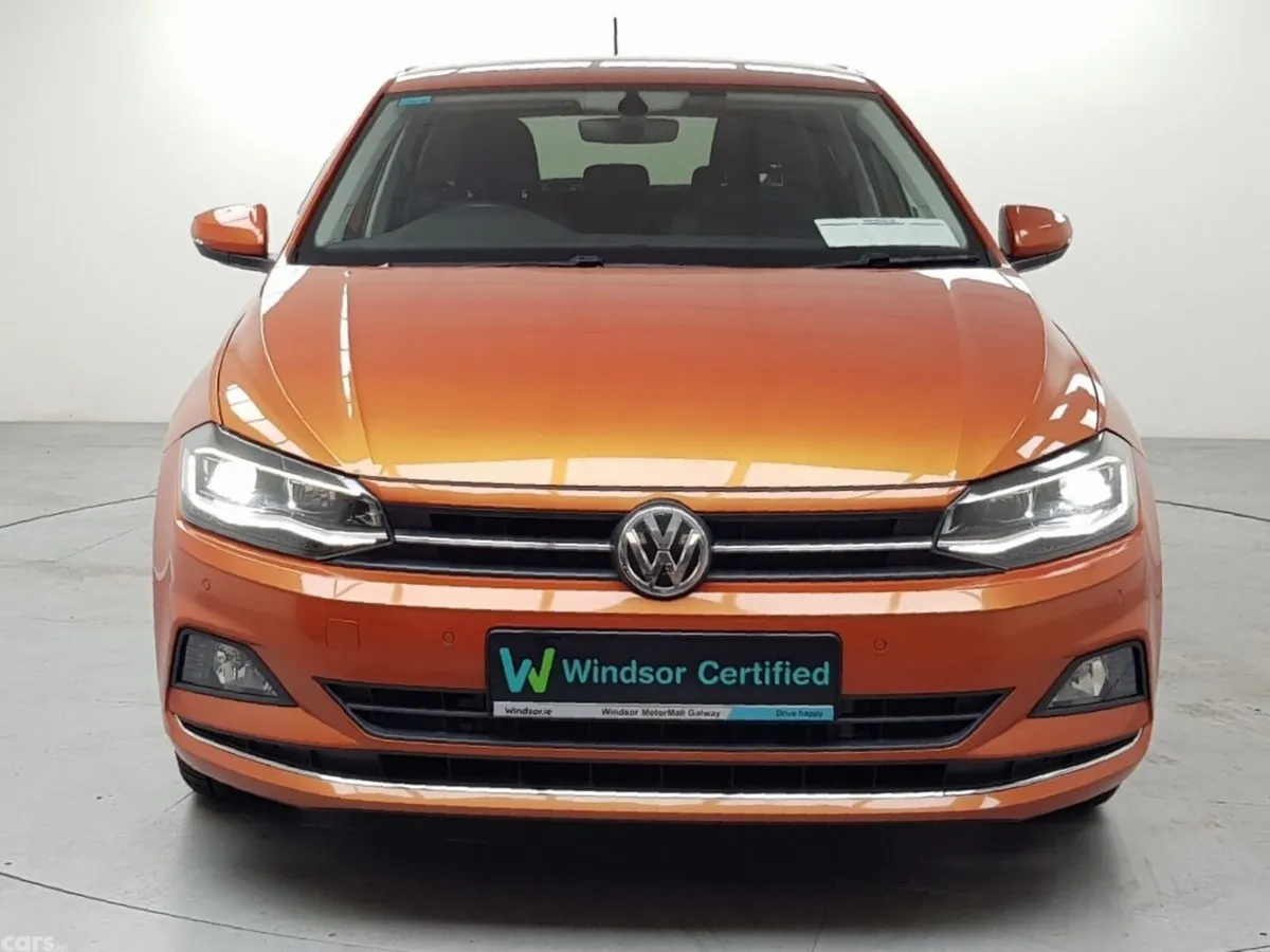 Volkswagen Polo Hatchback, Petrol, 2019, Orange