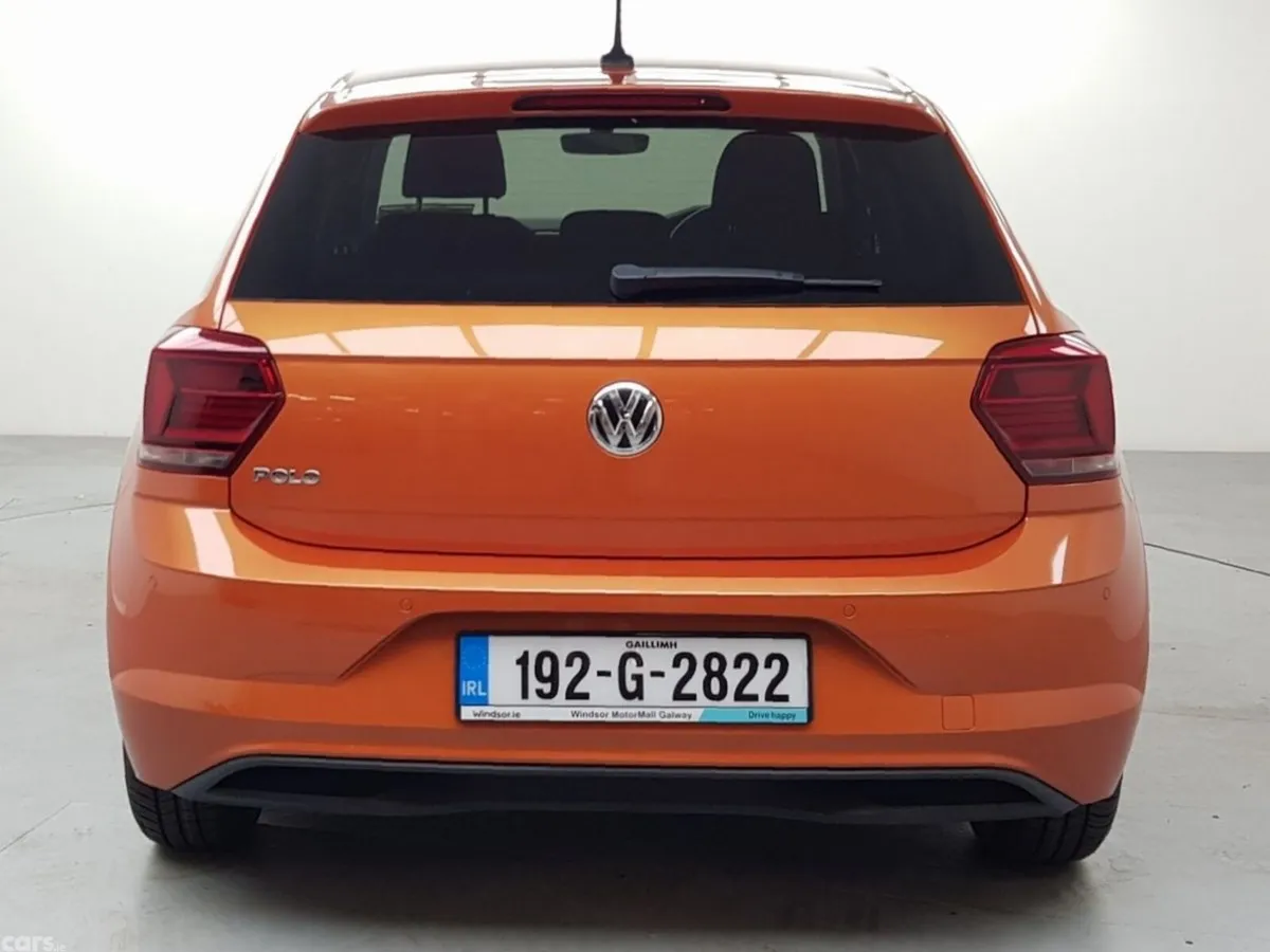 Volkswagen Polo Hatchback, Petrol, 2019, Orange