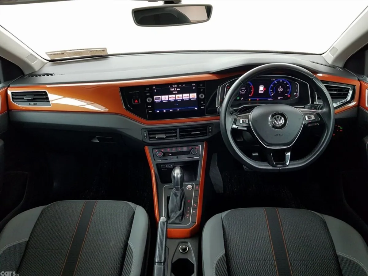 Volkswagen Polo Hatchback, Petrol, 2019, Orange