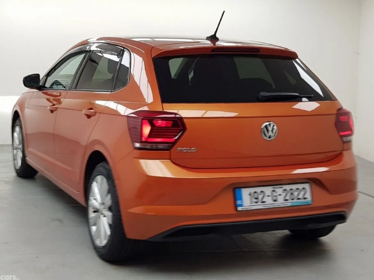 Volkswagen Polo Hatchback, Petrol, 2019, Orange