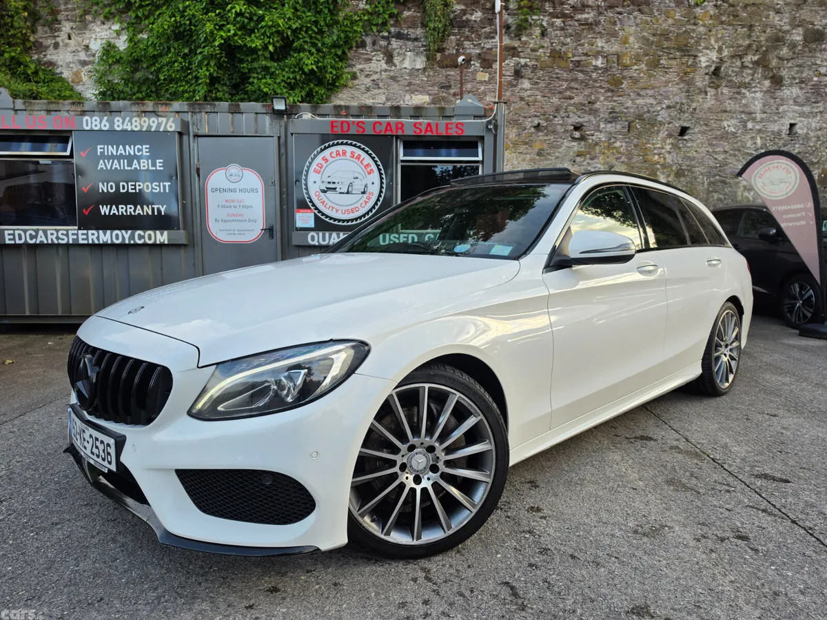 Mercedes-Benz C-Class Estate, Diesel Hybrid, 2015, White