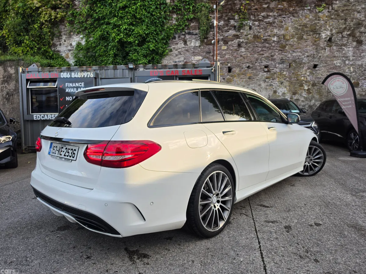 Mercedes-Benz C-Class Estate, Diesel Hybrid, 2015, White