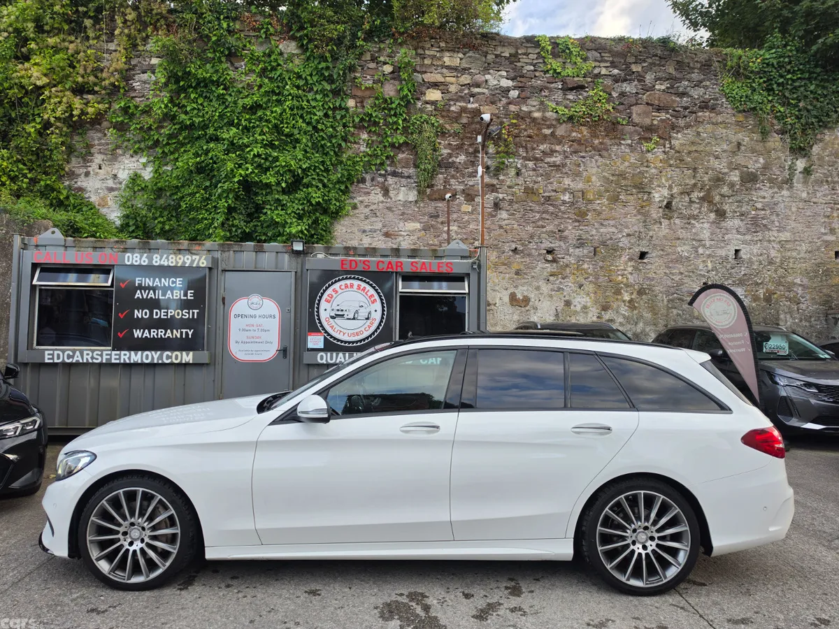 Mercedes-Benz C-Class Estate, Diesel Hybrid, 2015, White