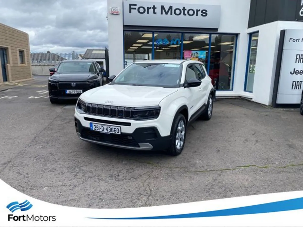 Jeep Avenger SUV, Electric, 2025, White