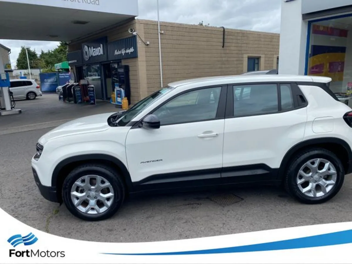 Jeep Avenger SUV, Electric, 2025, White