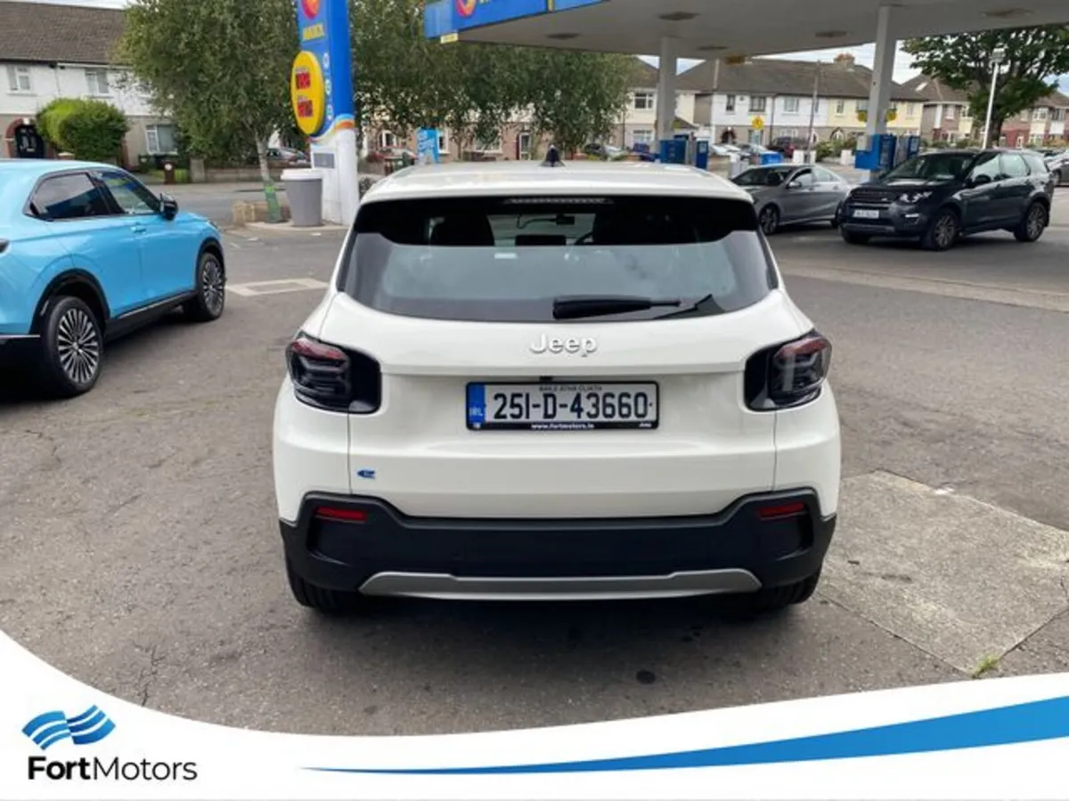 Jeep Avenger SUV, Electric, 2025, White