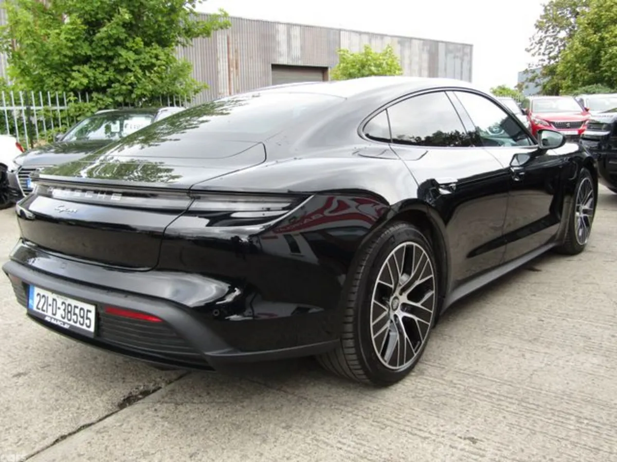 Porsche Taycan Saloon, Electric, 2022, Black