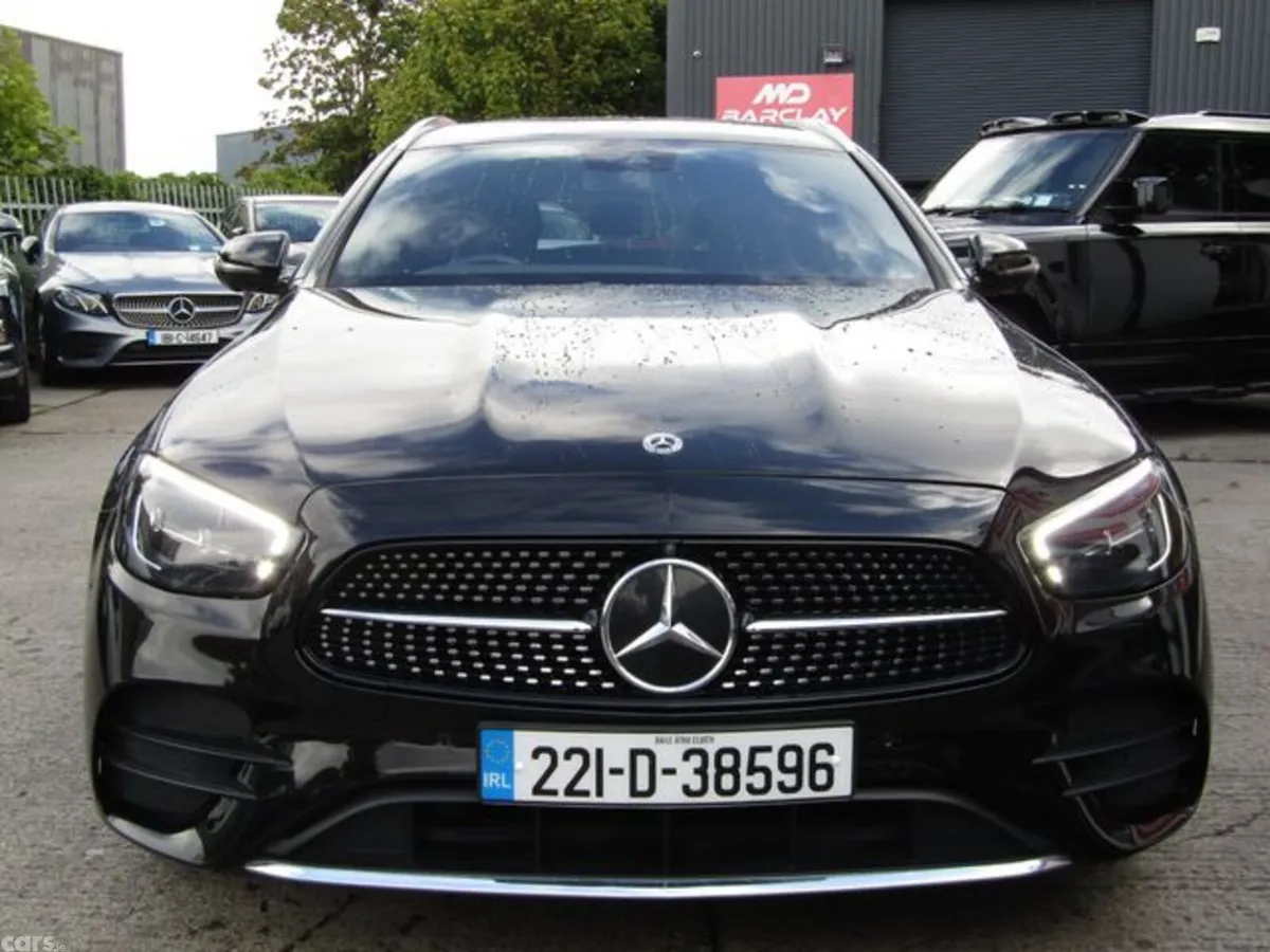 Mercedes-Benz E-Class Estate, Diesel Hybrid, 2022, Black