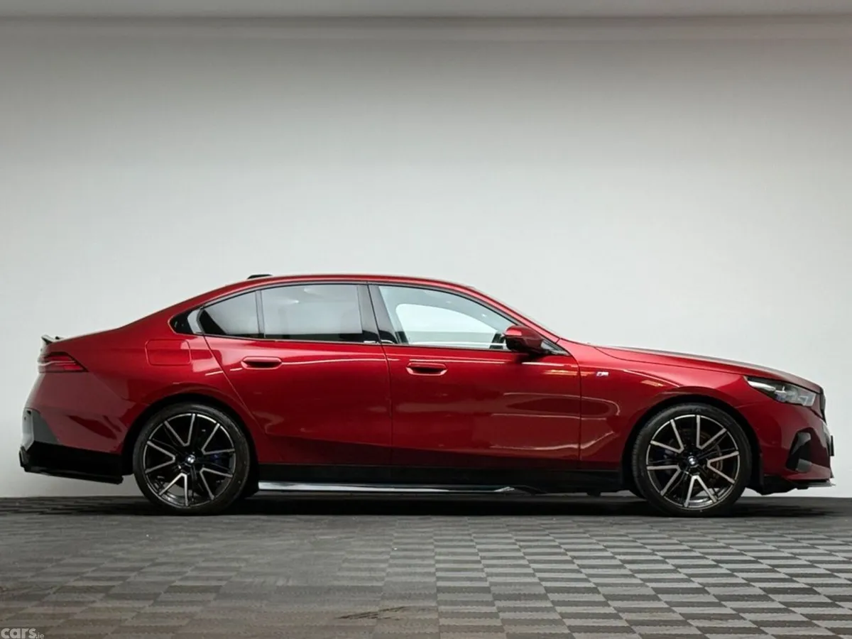 BMW 5-Series Saloon, Petrol Plug-in Hybrid, 2024, Red