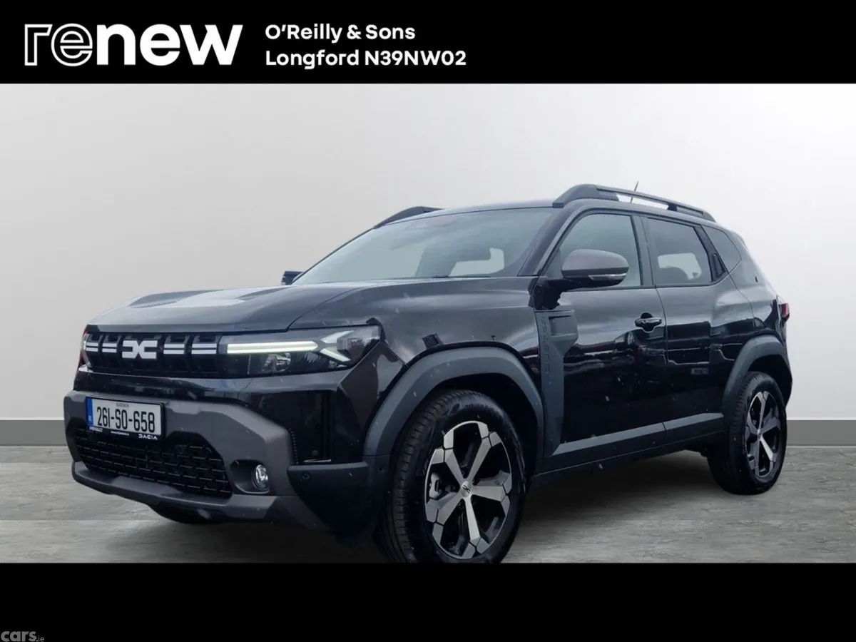 Dacia Duster SUV, Petrol Hybrid, 2026, Black