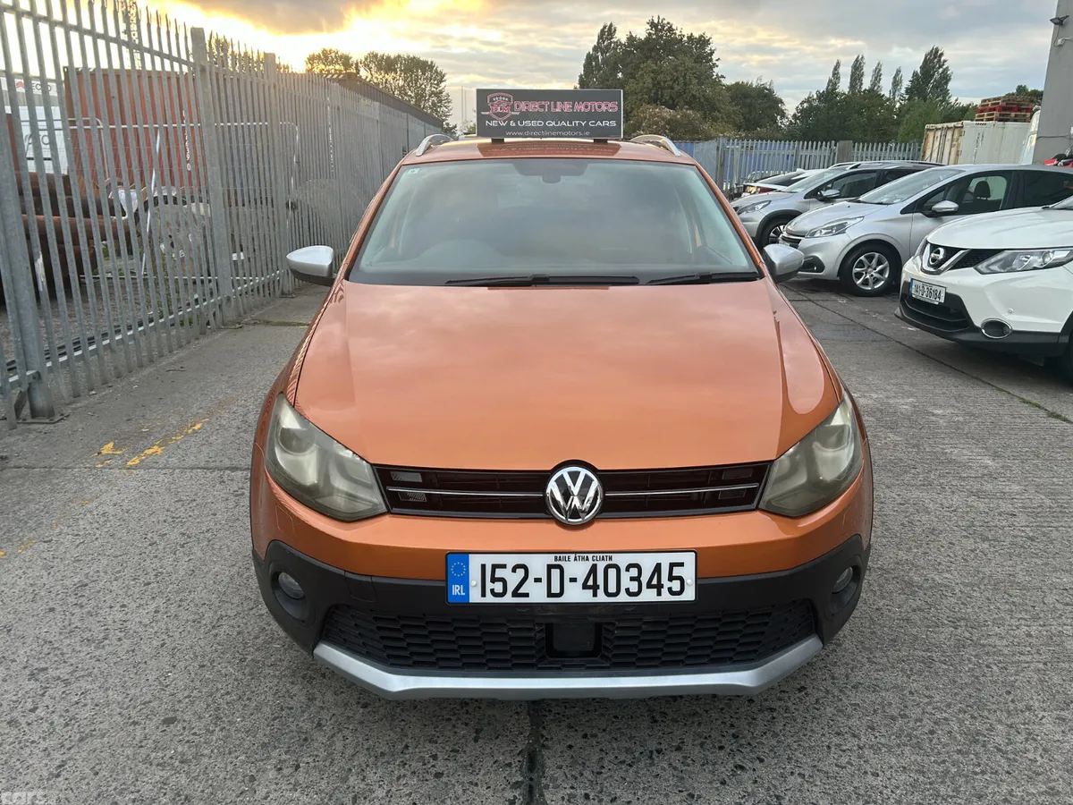 Volkswagen Polo Hatchback, Petrol, 2015, Orange