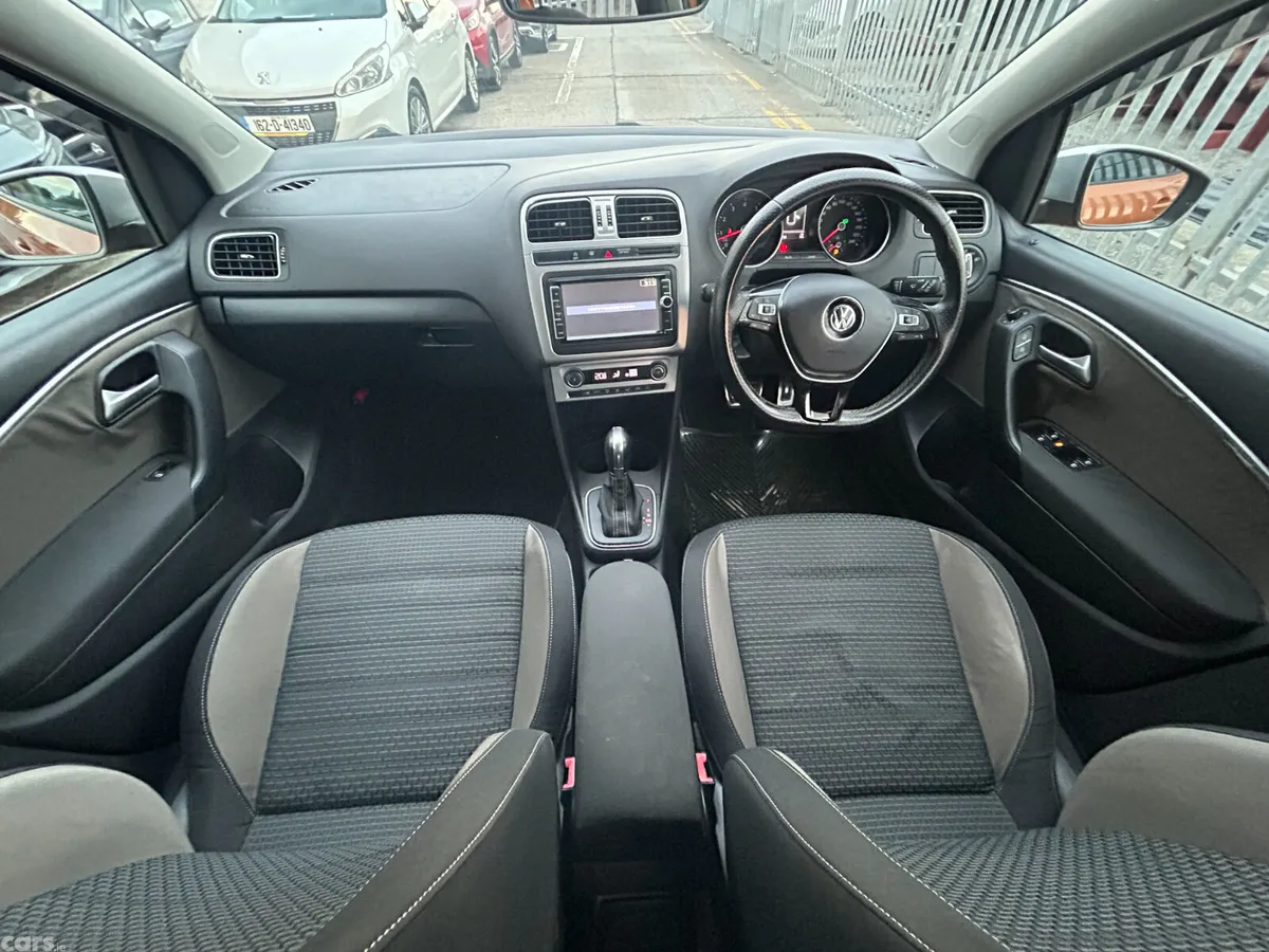 Volkswagen Polo Hatchback, Petrol, 2015, Orange