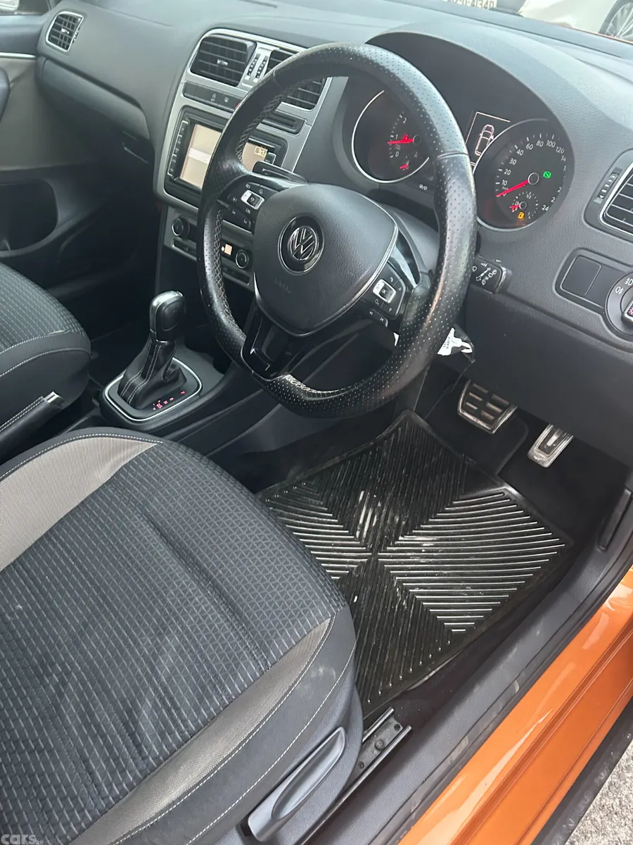 Volkswagen Polo Hatchback, Petrol, 2015, Orange