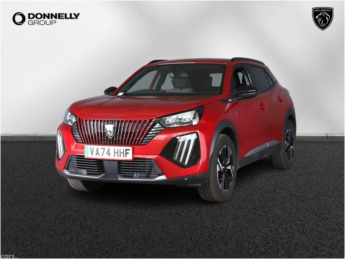 Peugeot 2008 Estate, Electric, 2025, Red