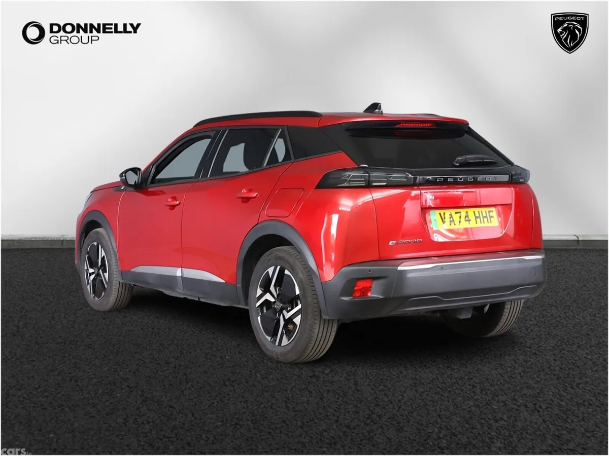 Peugeot 2008 Estate, Electric, 2025, Red