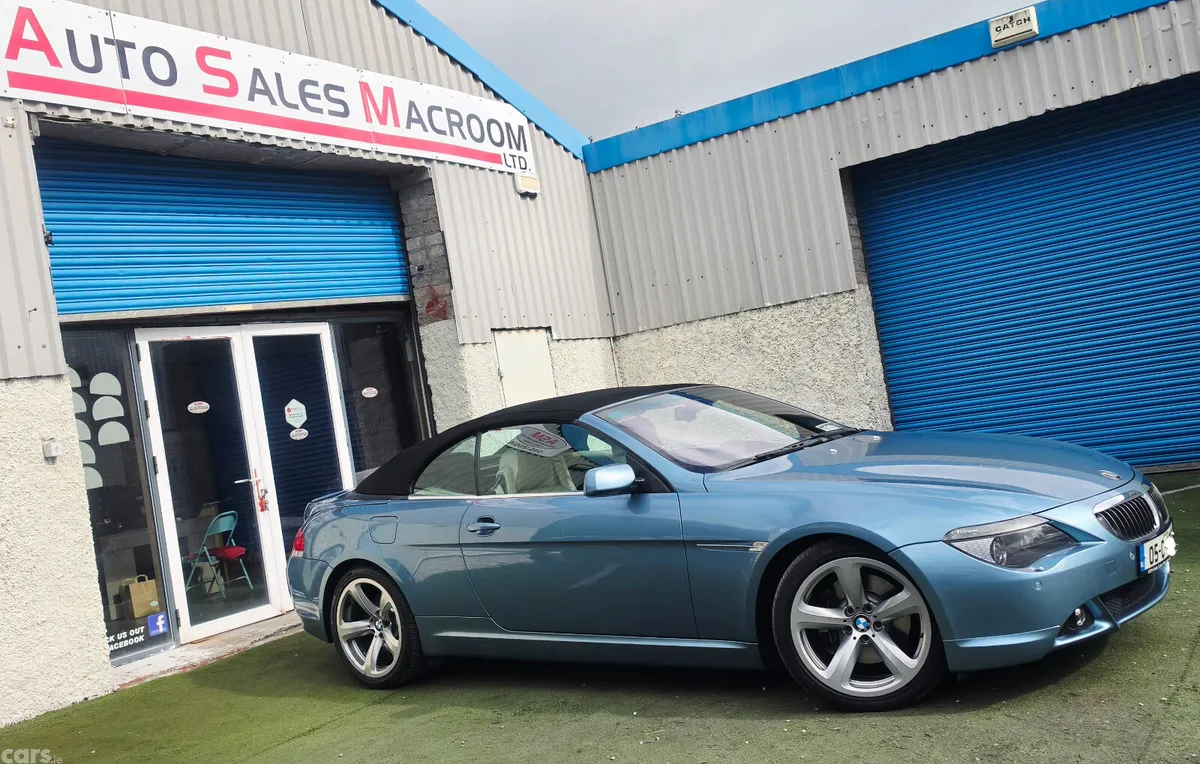 BMW 6-Series Convertible, Petrol, 2005, Blue