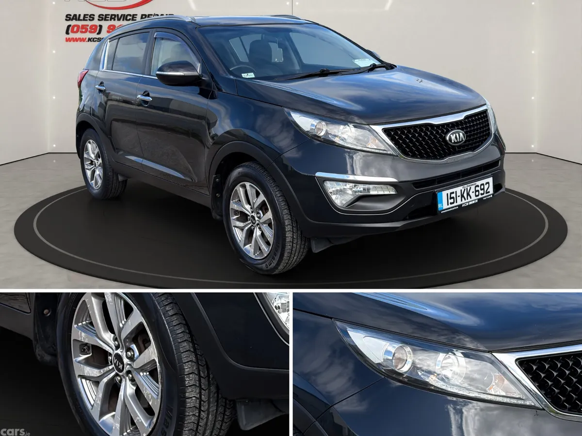 Kia Sportage SUV, Diesel, 2015, Black