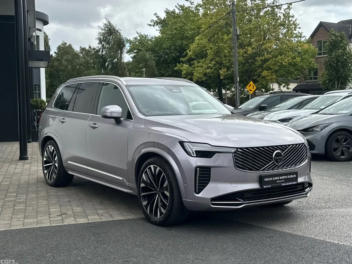 Volvo XC90 SUV, Petrol Plug-in Hybrid, 2025, Silver