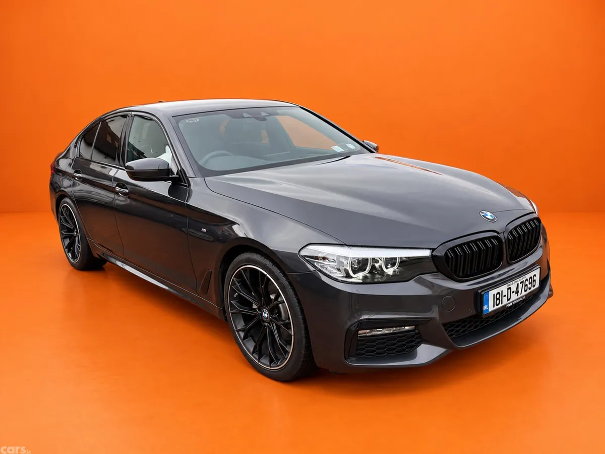 BMW 5-Series Saloon, Petrol, 2018, Grey