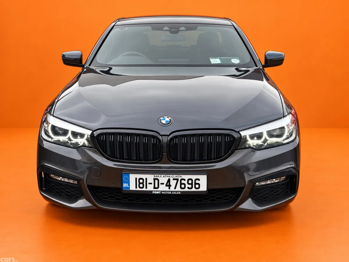BMW 5-Series Saloon, Petrol, 2018, Grey