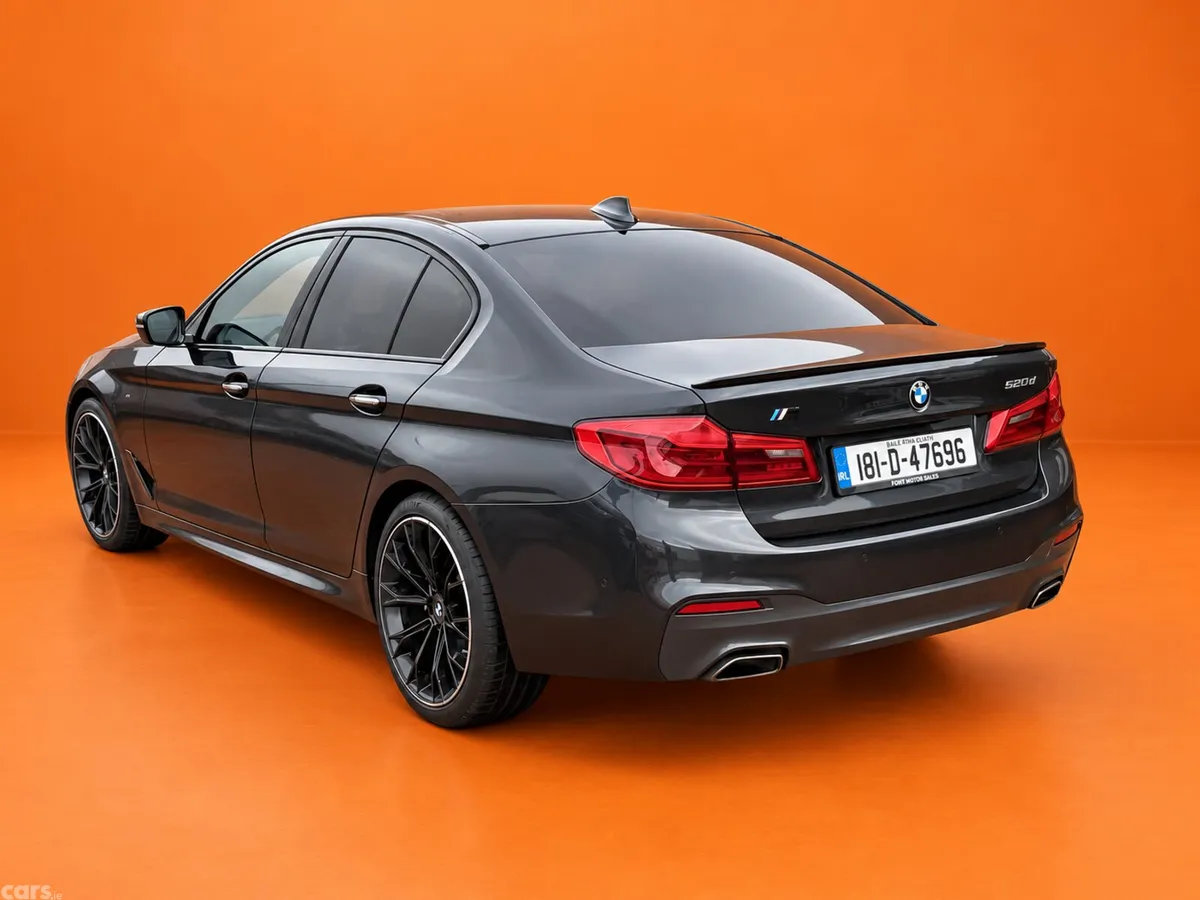 BMW 5-Series Saloon, Petrol, 2018, Grey