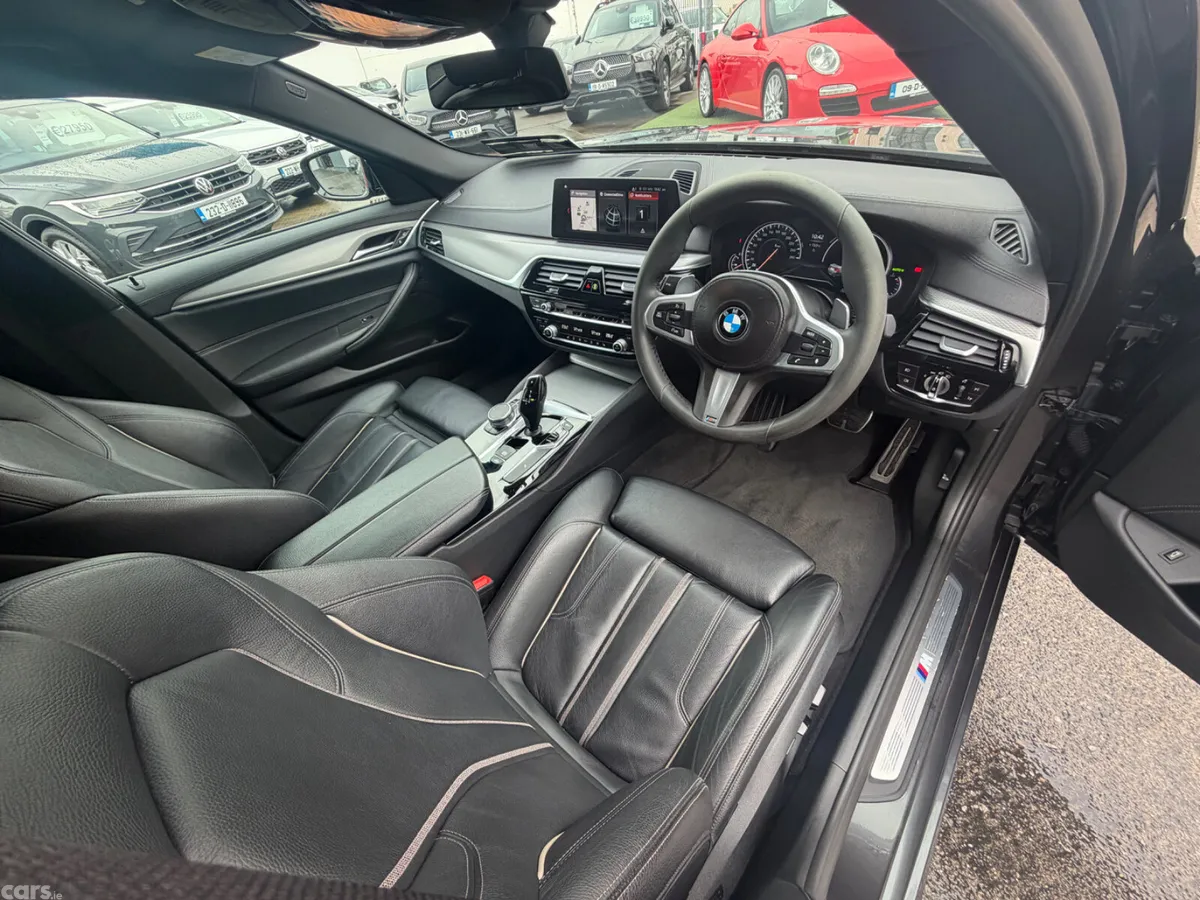 BMW 5-Series Saloon, Petrol, 2018, Grey